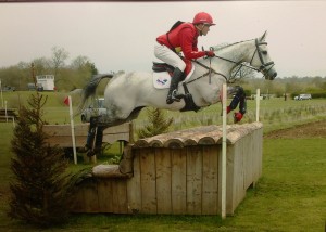 Paul Tapner & retrained racehorse Inishmor