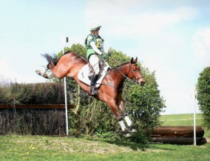 Georgina & Wickstead Ulara in flying style!