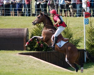 Mannie at Burghley in 2009