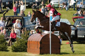 Mannie at Burghley in 2009