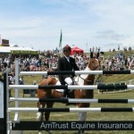 Paul & Tiger after winning the Amtrust Equine Eventers' High Jump at Barbury 2010