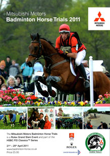 Badminton Horse Trials Programme 2011